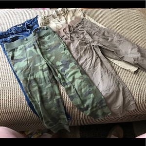 Four pairs of 4/4t boys pants